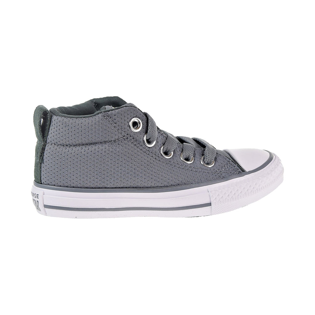 Converse Chuck Taylor All Star Street Mid Little/Big Kids' Shoes Grey/Green