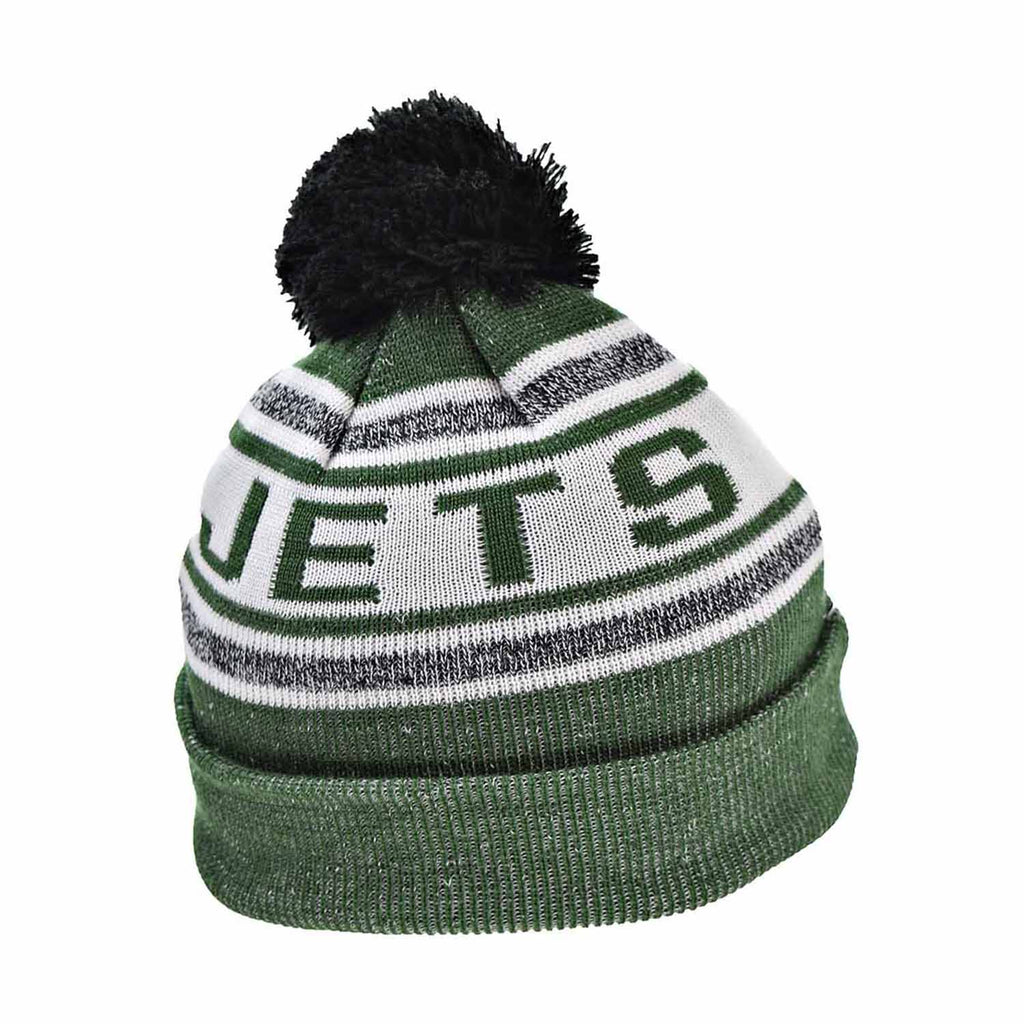 New York Jets On Field Green Beanie Hat