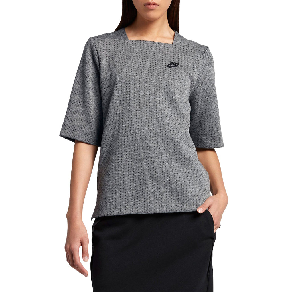 Deskundige Perforeren wang Nike Sportswear Tech Fleece Women's Top Carbon Heather-Black – Sports Plaza  NY