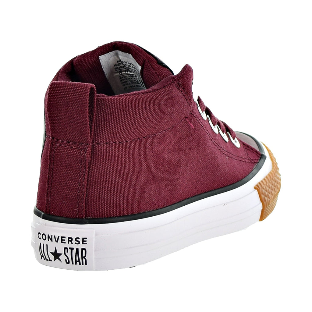 Boys burgundy converse online