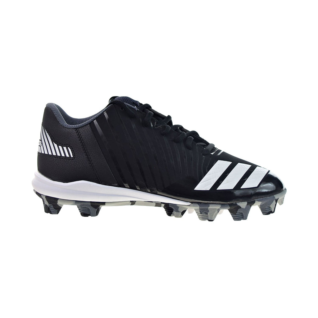 Adidas Icon MD Men's Baseball Cleat Shoes Core Black-White