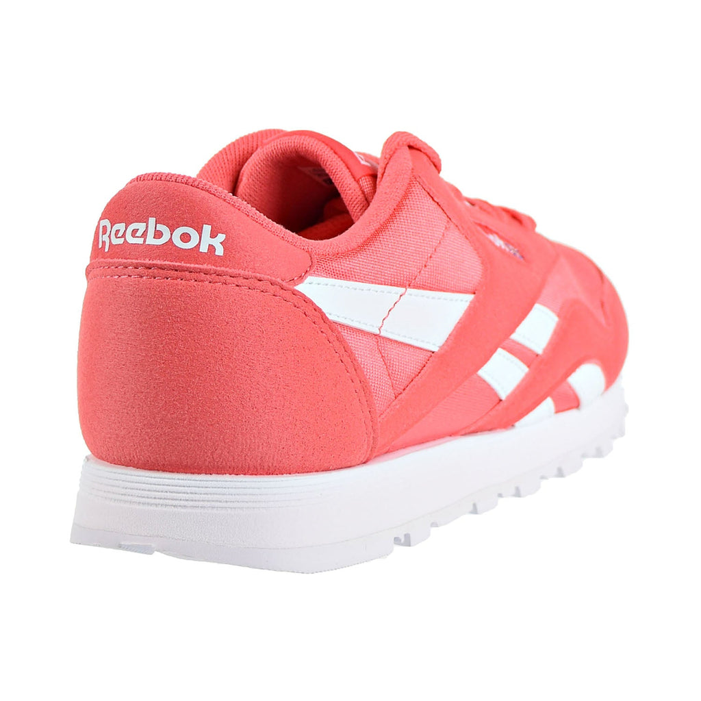 Reebok Classic Nylon Big Kids Shoes Bright Rose White CN7626