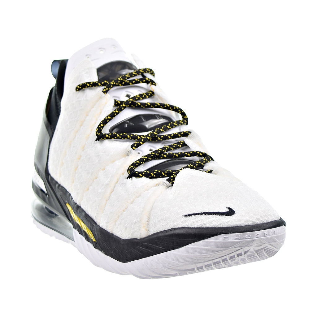 Nike Lebron XVIII 18 Home Men's Basketball Shoes White-Black-Amarill –  Sports Plaza NY
