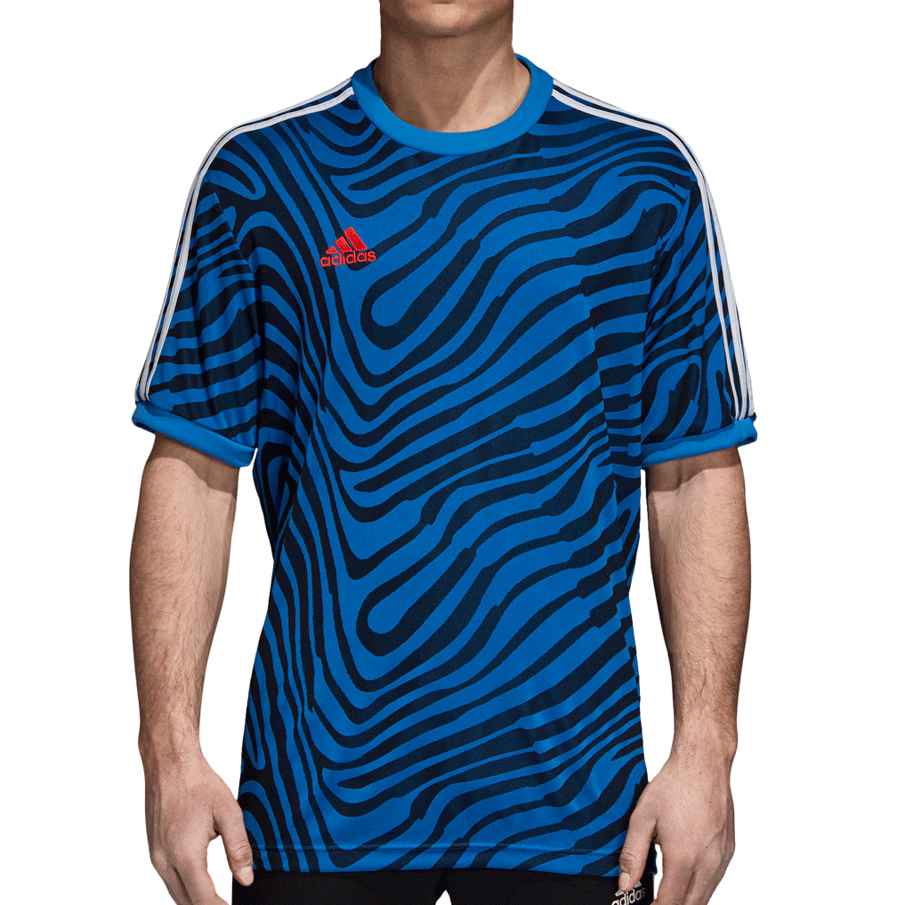 Adidas Originals Tango Icon Men's Soccer Jersey Blue/Legend ink/White