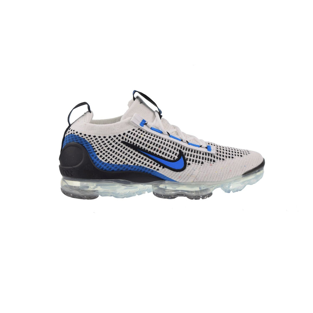 Nike Air VaporMax 2021 FK (GS) Big Kids' Shoes White-Photo Blue-Black 