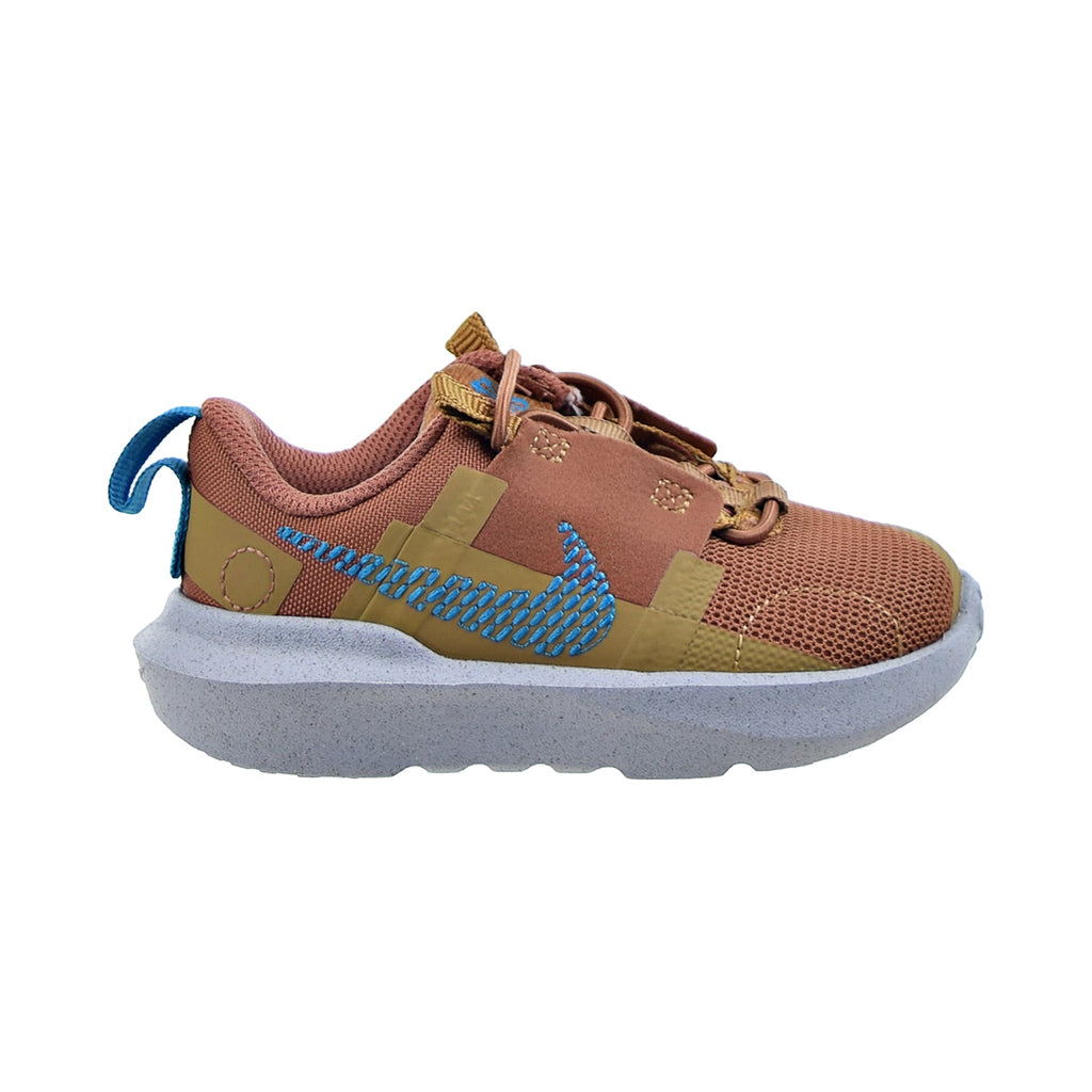 Nike Crater Impact (TD) Toddler's Shoes Mineral Clay-Elemental Gold-Blue