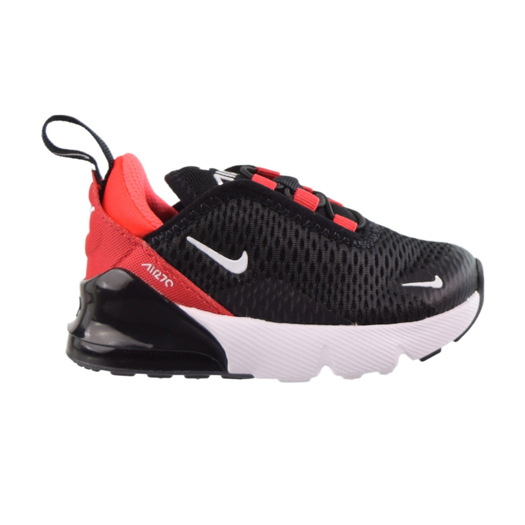 Nike Air Max 270 (TD) Toddler's Shoes Black-White-University Red