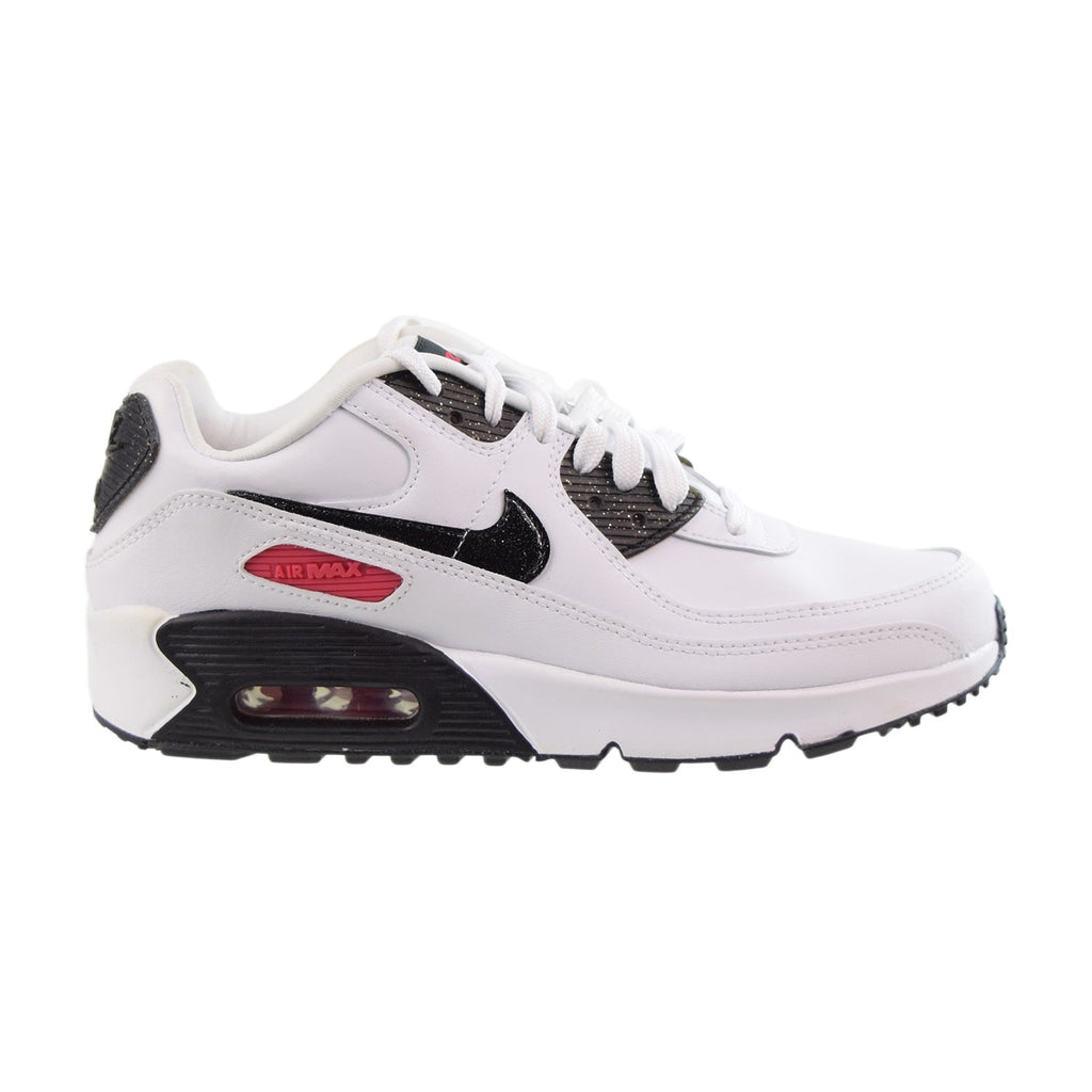 Nike Air Max 90 LTR (GS) Big Kids' Shoes White-Black-Red