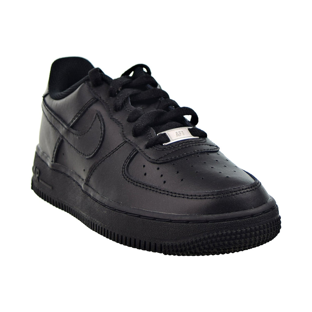 Nike Air Force 1 (GS) Big Kids' Shoes White-Black