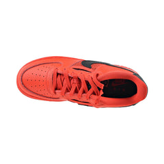  Nike Big Kids' Shoe Air Force 1 LV8 1 (White/Obsidian-Habanero  Red, Numeric_5)