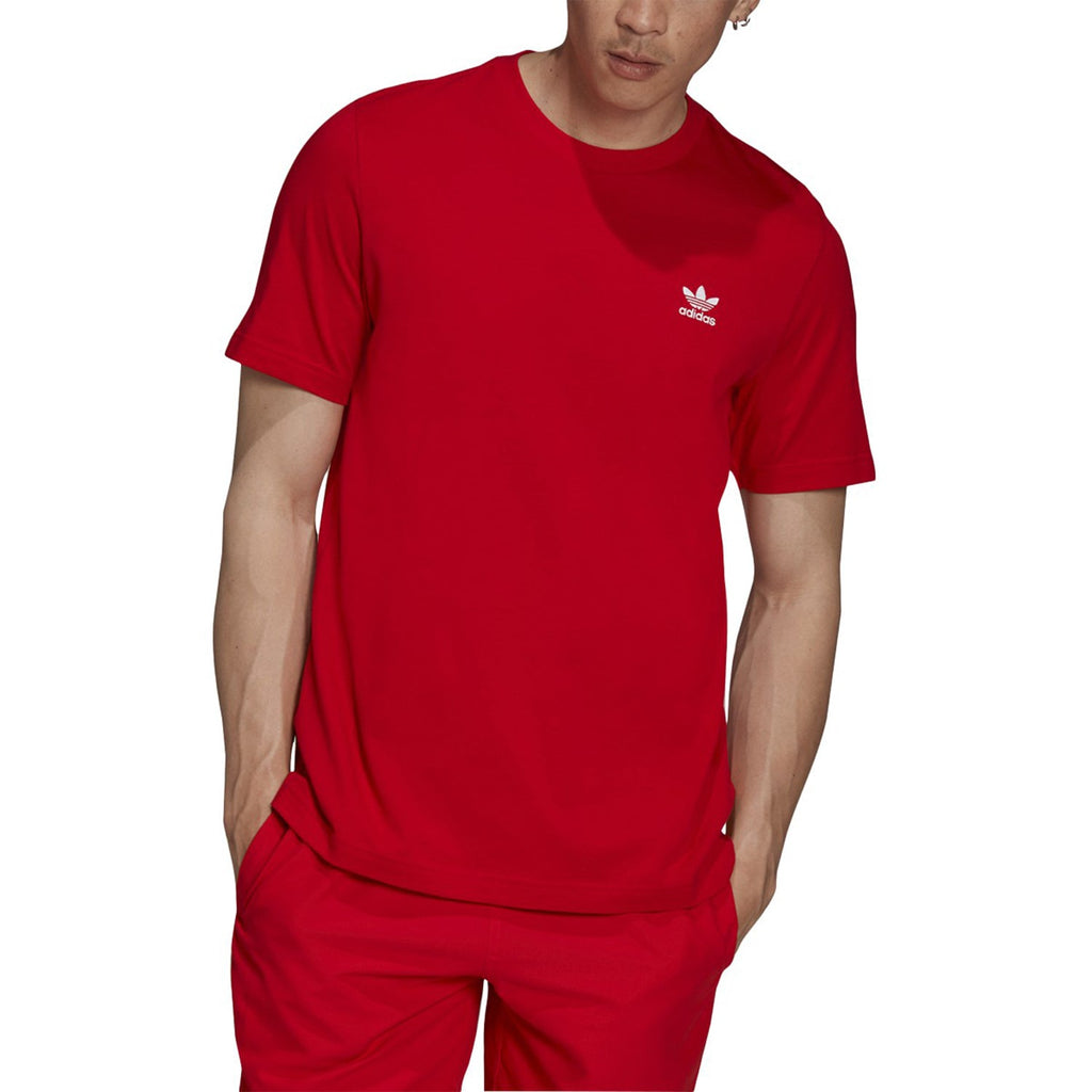 Adidas Loungewear Adicolor Essentials Men's Trefoil Tee Red