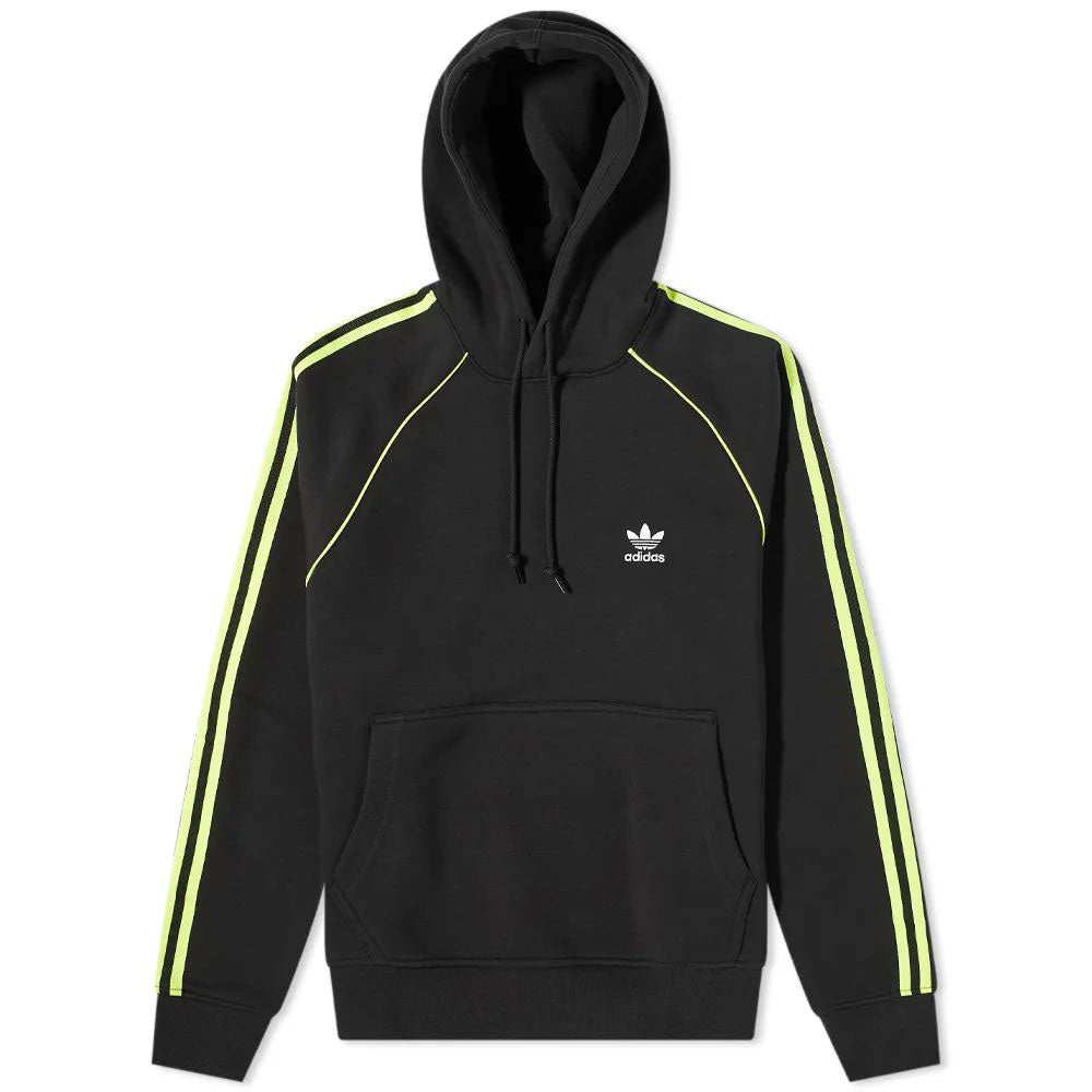 Adidas Spirit Men's Hoodie Black-Solar Yellow