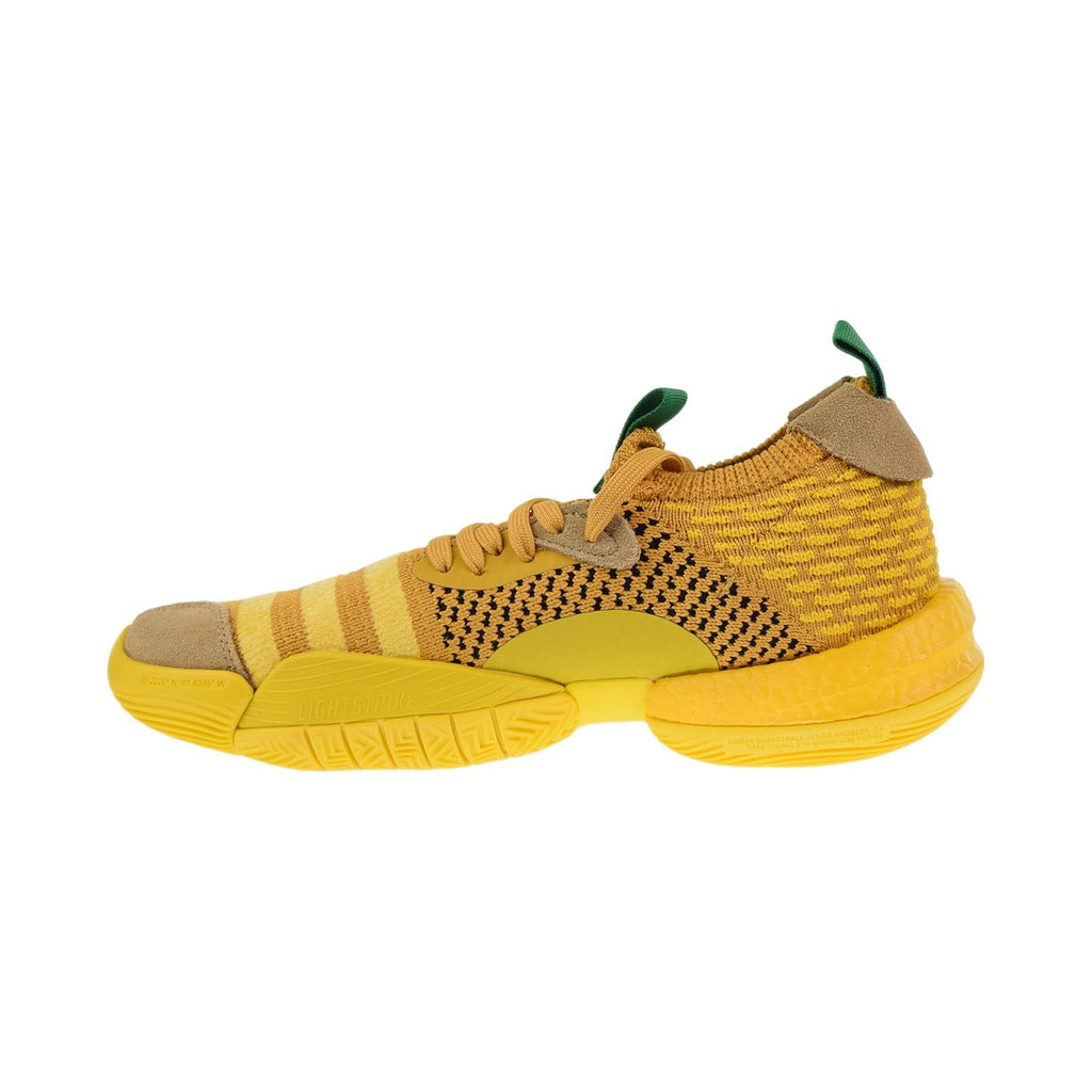 Adidas Trae Young Men\'s Hazy Shoes – Sports NY Yellow-Team Plaza Yellow-Almost Green