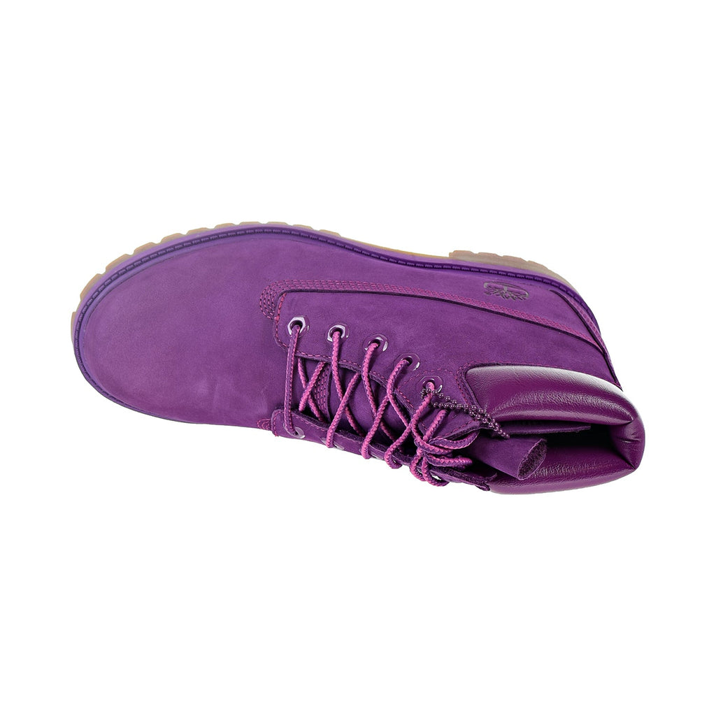 Timberland Premium TB0A1VAZ-N98 Girls Bright Purple 6-Inch Boot deals Shoes 4.5 BS445