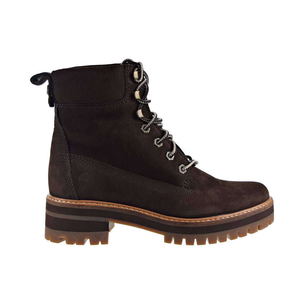 Timberland Courmayeur Valley 6 Inch Women's Boot Dark Brown Nubuck