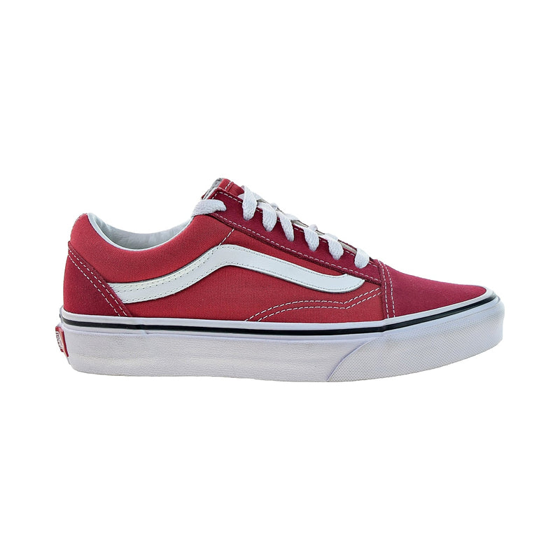 Vans Old Skool Men's Shoes Crimson-White – Sports Plaza NY