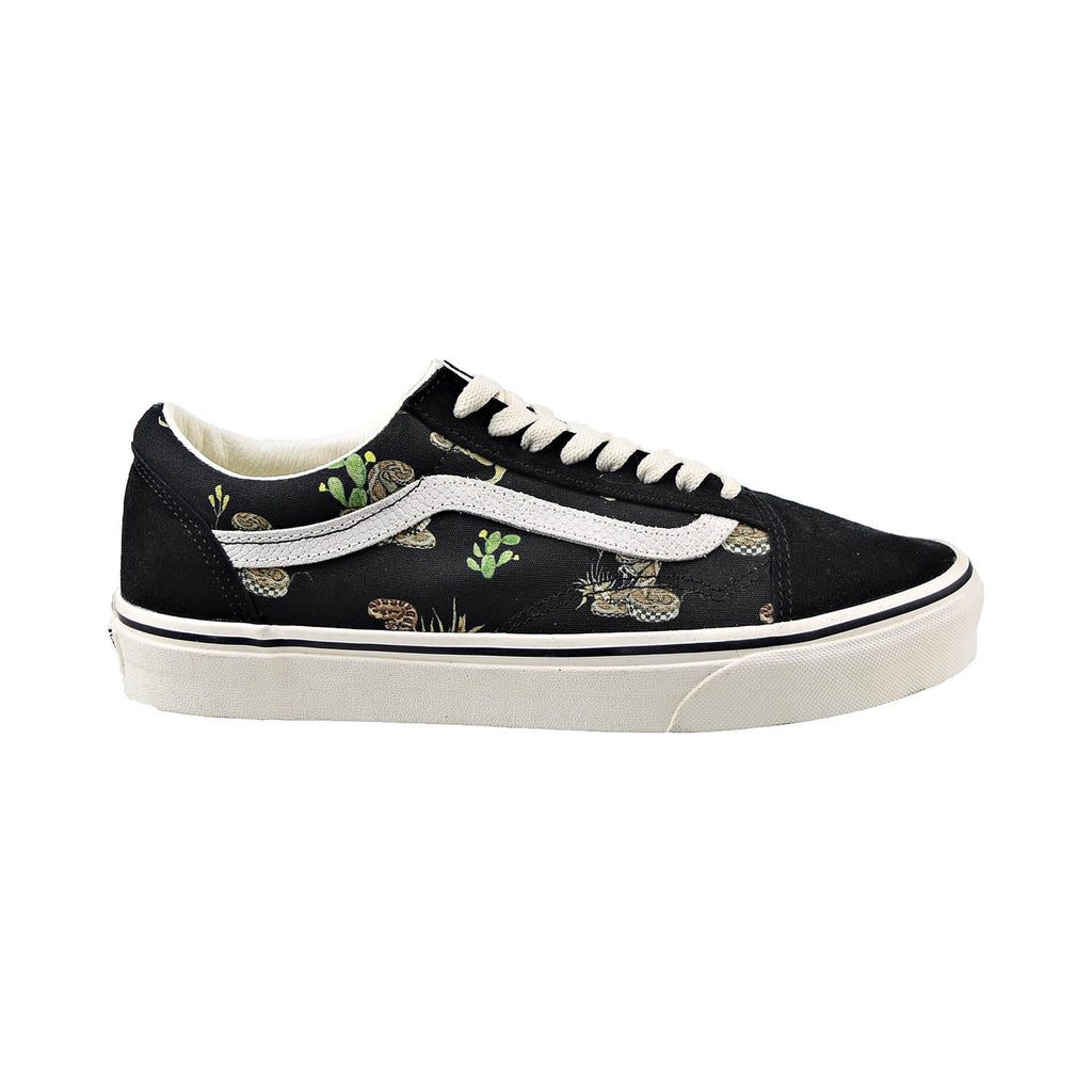 Vans Desert Old Skool Men's Shoes Snake-Black-White