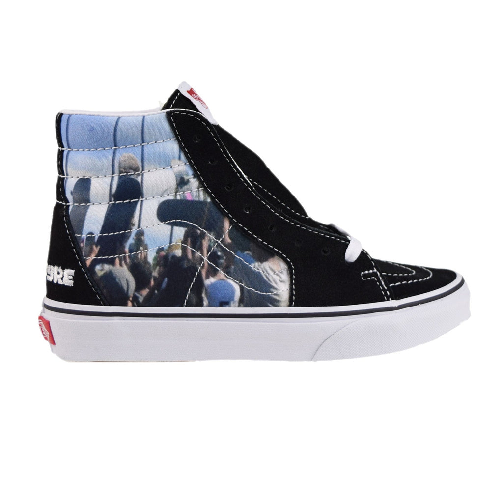 Vans X Moca Frances Stark SK8-Hi Men's Shoes Black-White