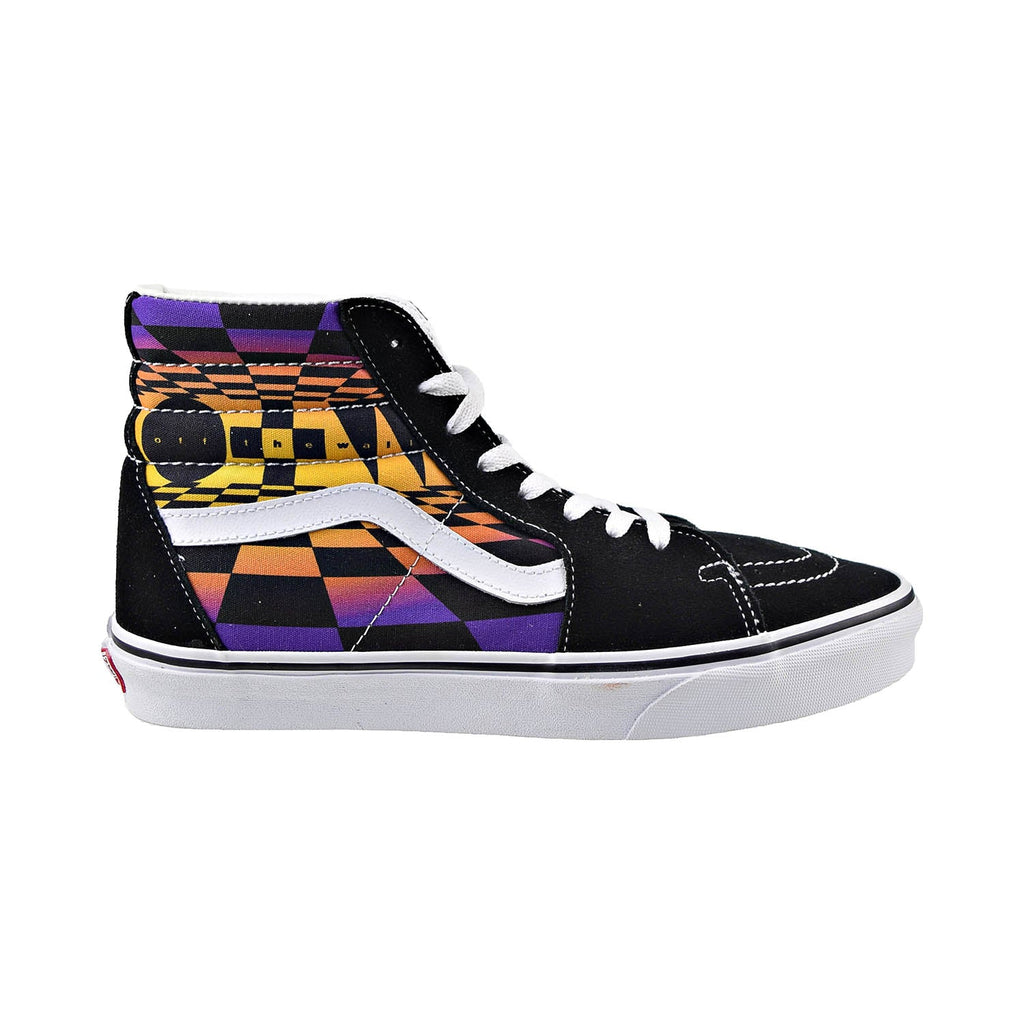 Vans Graphic Check Sk8-Hi Men's Shoes Black-Multi